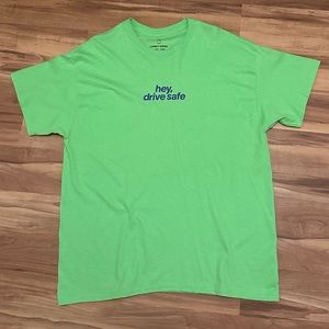 Lonely Ghost Hey, Drive Safe Shirt NWOT